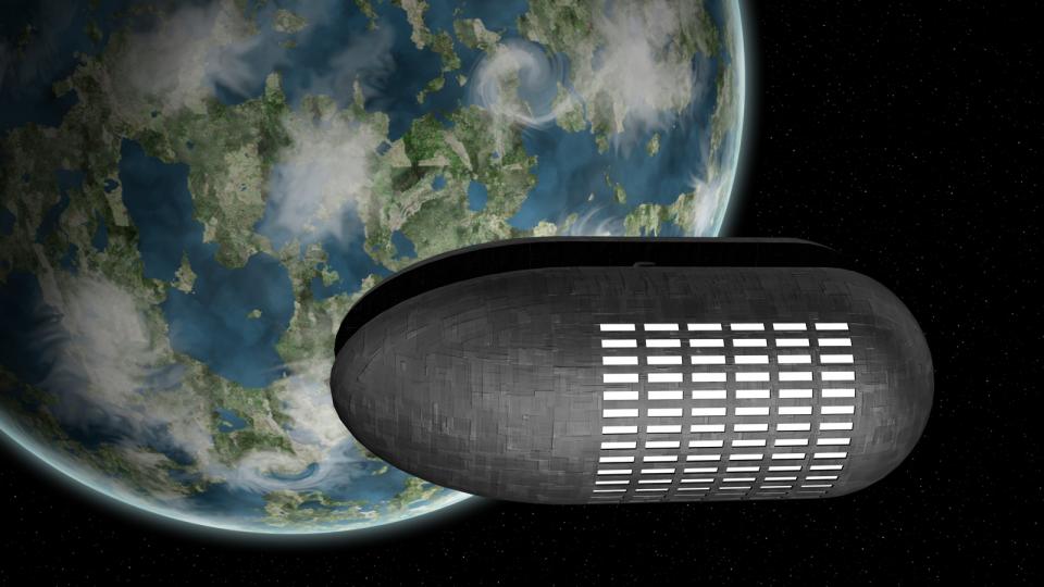 Luxury Liner waren im All das, was Kreuzfahrtschiffe auf der Erde sind. Die Leute zahlten erhebliche Summen, um an Bord eines solchen Schiffs Passagier zu sein. Das Schiff flog dann szenische Orte wie Nebel ab, und landete auf Planeten für Landgänge.