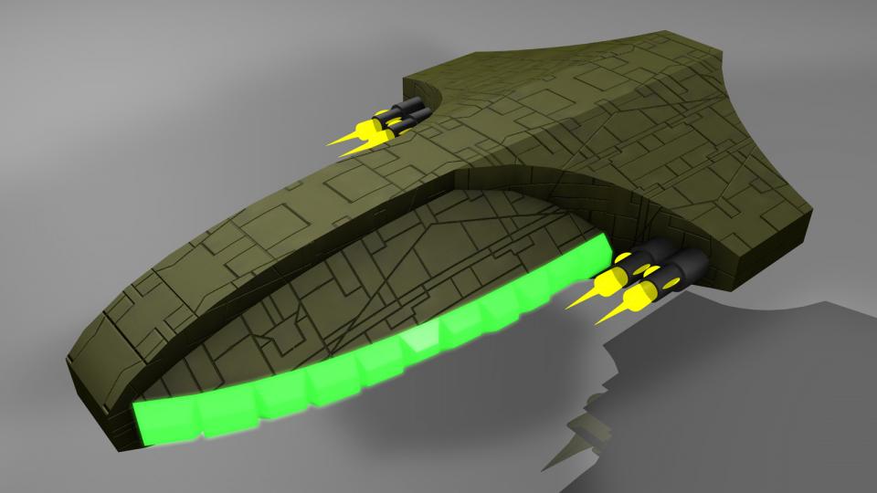 Diese Version der Arada war um einiges schneller als das Original und hatte etwas mehr Feuerkraft.