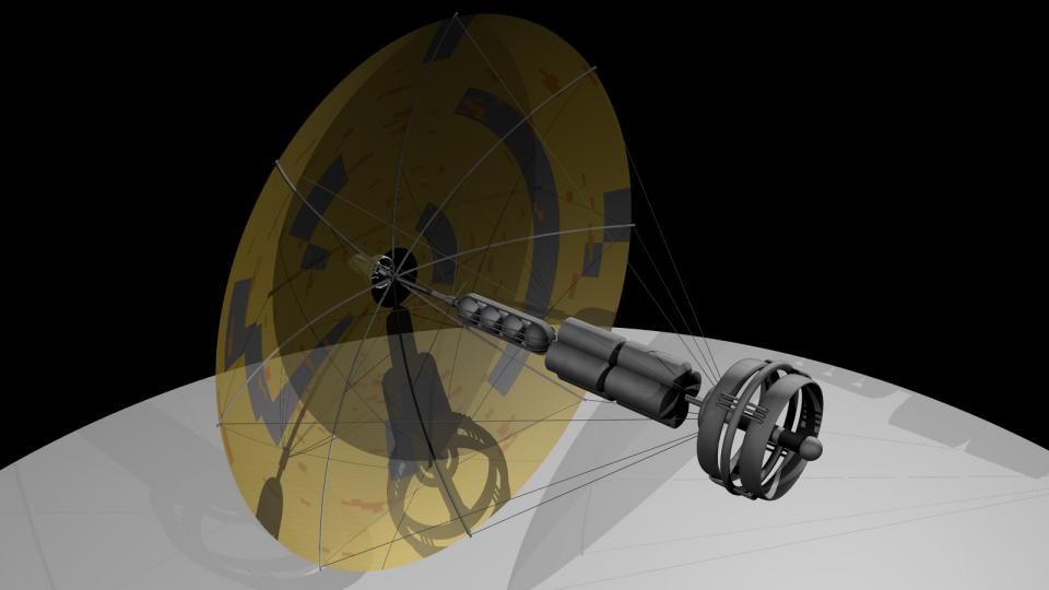 Die Highlighter ist ein Frachter der Ith'hijori. Das Schiff wurde tatsächlich von einem Regenschirm inspiriert. Erstellt Mai 2011